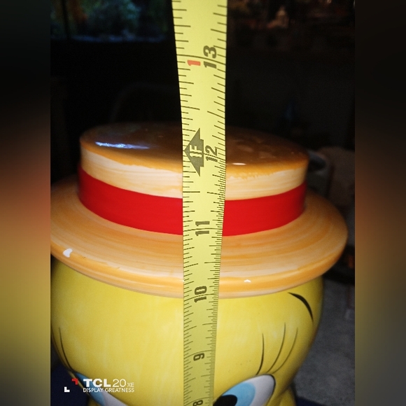 Vintage 1993 Tweety Bird Cookie jar - Picture 2 of 8